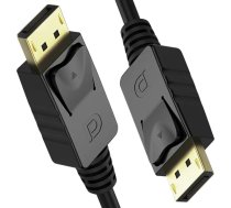 Unitek DisplayPort kabelis - DisplayPort 1.5m, melns (Y-C607BK)