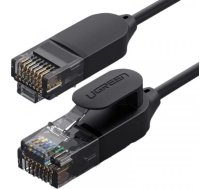 Ugreen Ethernet Patch Kabelis RJ45 Cat 6A UTP Tīkla Kabelis - 5m Melns (70654)