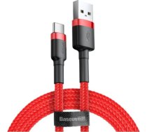 Baseus USB-A uz USB-C kabelis 0,5 m Sarkanā krāsā (CATKLF-A09)