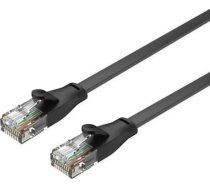 Unitek Flat UTP Ethernet tīkla kabeļa Cat.6 1m (C1809GBK)