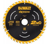Dewalt DT20433 Koka griešanas cirkula zāģa asmens 210x30mm, 40 zobu