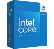 Intel Core i5-14600K procesors, 3,5 GHz, 24 MB kešatmiņa, kastē (BX8071514600K)
