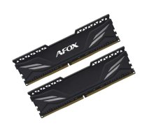 AFOX GAMING DDR4 2X16GB 3200MHz CL16 RANK1 XMP2 Melns