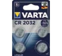 Varta Liitojuma akumulators CR2032 – iepakojums ar 4 gabali