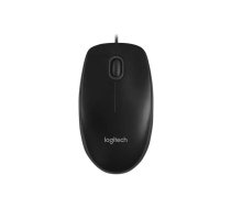 Logitech B100 optiskā pele - Melna (910-003357)