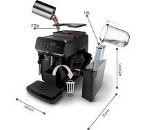 Philips EP2220/10 Kafijas automāts ar spiedes espresso sistēmu
