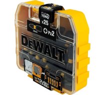 Dewalt 25 gab. PZ2 1/4" ietekmes skrūvgriežu uzgājēju komplekts - Extreme Impact, 25mm, Tic-tac korpuss (DT70556T-QZ)