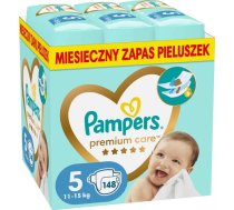Pampers Premium Care autiņbiksītes, 5. izmērs, 11-16 kg, 148 gab.