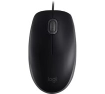 Logitech B110 Klusa Bezvadu Pele - Melna (910-005508)