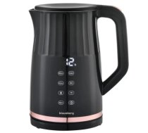 Elektriskā tējkanna Klausberg KB 7896, LED temperatūras panelis, tilpums 1,7L, jauda 2200W
