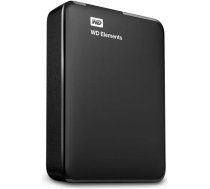 WD Elements Portatīvais ārējais cietais disks 2TB - Melns un Balts (WDBU6Y0020BBK-WESN)