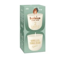 Sveces Clean Light uzpildes sveces 2 gab. vanilla&tonka bean
