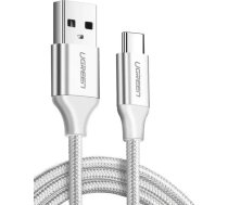 Ugreen USB-A uz USB-C kabelis 0,5 m Balts (60130)