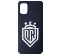 Evelatus Samsung A41 Soft Touch Silicone Case DR Logo N1 White Black