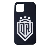 Evelatus iPhone 12 Pro Soft Touch Silicone Case DR Logo N1 White Black