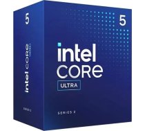 Intel Core Ultra 5 225 procesors, 3,3 GHz, 20 MB kešatmiņa, kastē (BX80768225)