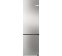 Bosch Serie 4 KGN39VIEB Brīvstāvošs ledusskapis-žāvētājs 368 l E, nerūsējošā tērauda virsma