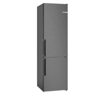 Bosch Serie 4 KGN39VXBT ledusskapis-žāvējs, brīvi stāvošs, 363 l, tumši nerūsējošais tērauds
