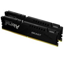 Kingston Technology FURY Beast 16GB 5200MT/s DDR5 CL40 DIMM (Komplekts ar 2) Melns - PAMKINDR50012 - 740617325959