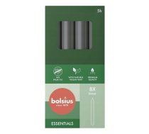 Galda sveces 8 gab. kastē 170/20mm pelēkas