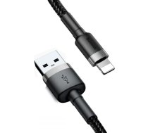 Baseus USB-A uz Lightning vads 0,5 m Melns un Pelēks