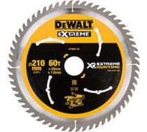 Dewalt 210 mm Apaļā zāģa asmens ar 60 zobiem (DT99567-QZ) – Augstas kvalitātes finiera griešanas disks