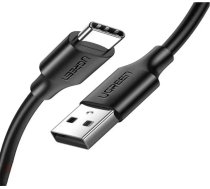 Ugreen USB-A / USB-C 3A 0,25m kabelis US287 (melns)