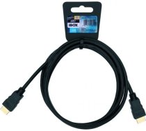 iBOX HDMI Kabelis - HDMI 1,5 m Melns (ITVFHD0115)