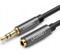 Ugreen 3,5 mm uz 3,5 mm audio kabelis - 2m sudrabs (10594)