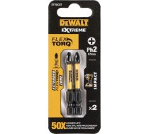 Dewalt Extreme Impact Torsion2 PH2 Skrūvju uzgali komplekts – 2 gabali (DT70532T-QZ)