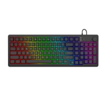 Savio Galaxis spēļu tastatūra USB QWERTY US angļu melna