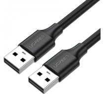 Ugreen USB-A uz USB-A kabelis 0,5 m Melns (UGR392BLK)