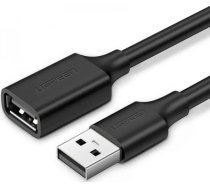 Ugreen USB-A uz USB-A kabelis 3m Melns (UGR398BLK)