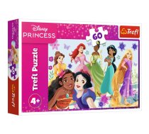 TREFL DISNEY PRINCESS Puzle Princeses, 60 gab.