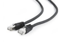 Gembird RJ-45 līdz RJ-45 Ethernet kabeļa, Cat.6A, S/FTP, Melns, 5m (PP6A-LSZHCU-BK-5M)