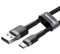 Baseus USB-A uz USB-C kabelis 0,5 m Melns un Pelēks (CATKLF-AG1)