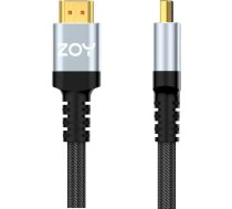 ZOY HDMI uz HDMI kabelis - 1,8 m, melns (ZCH18)