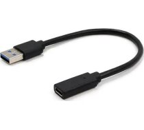 Gembird USB-C uz USB adapteris - Melns (A-USB3-AMCF-01)