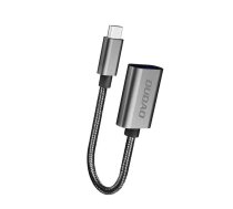Dudao Dudao adapter cable OTG USB 2.0 to USB Type C gray (L15T)