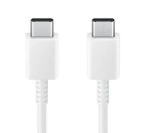 CP USB-C to USB-C Charging Cable 1m 2A Fast Charge Universal Data Sync White
