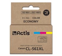 Actis KC-561 Tintes (aizvieto Canon CL-561XL; Supreme; 18 ml; zils, magenta, dzeltens). Drukā par 60 % vairāk nekā OEM.