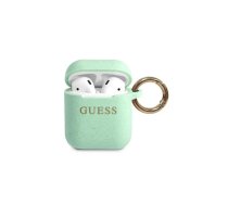 Guess - Airpods Pro Glitter Silicone Case Green