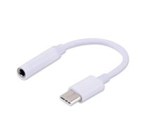 SAVIO USB Type 3.1 C (Vīrietis) – 3,5 mm (Sieviete) audio adapteris Balts AK-35