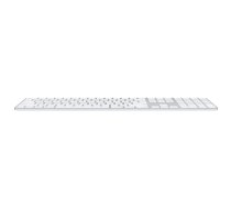 Magic Keyboard ar Touch ID un skaitļu tastatūru Mac ar Apple Silicon – Balta - KL-APL-036 - 195949654923
