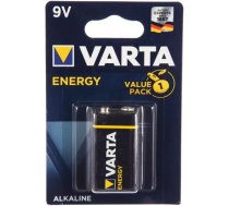 Varta ENERGY 9 V Alkaline baterijas