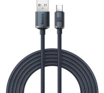 Baseus USB-A uz USB-C kabelis 2m Melns (BSU3102BLK)