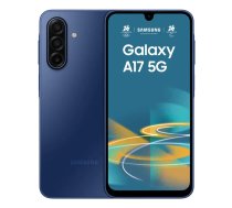 Samsung Galaxy A17 5G 17 cm (6,7") Hibrīd Dual SIM Android 15 USB Type-C 4 GB 128 GB 5000 mAh Zils - TKOSA1SZA2071 - 8806097640257