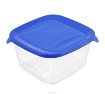 Pārtikas trauks kvadrātveida 1,2L Fresh&Go zils