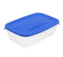 Pārtikas trauks taisnstūra 1L Fresh&Go, zils
