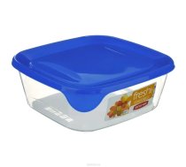 Pārtikas trauks kvadrātā 0,25L Fresh&Go, zils